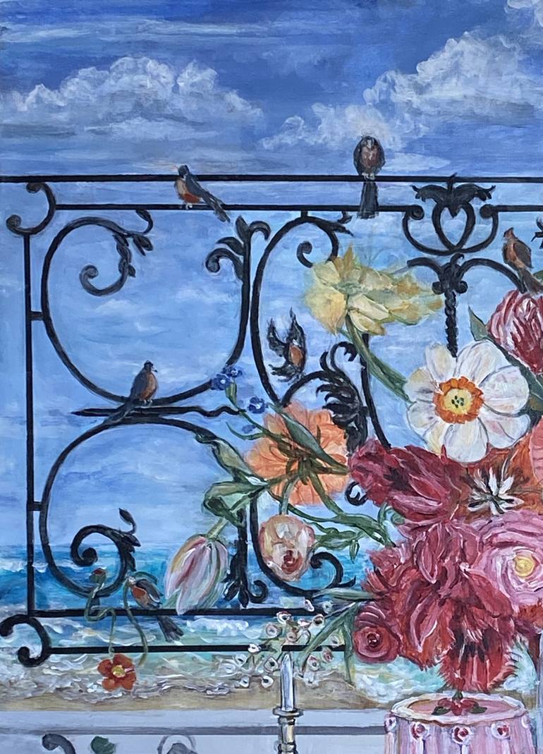 Original Floral Painting by Susan McLaughlin