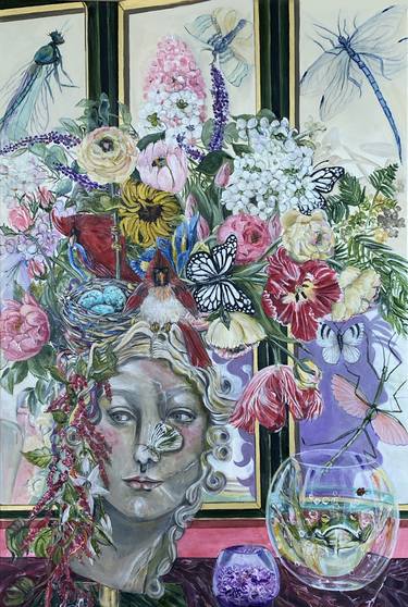 Original Floral Paintings by Susan McLaughlin