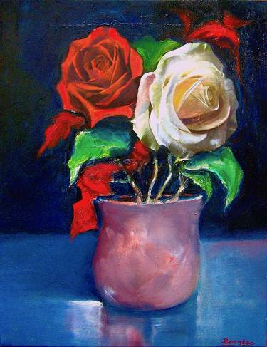 Original Still Life Paintings by Ramon Borges