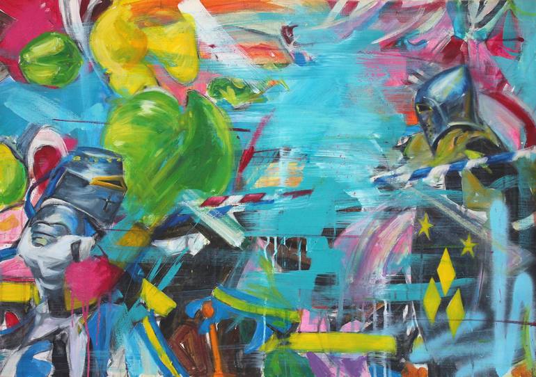 Original Figurative Fantasy Paintings by Simon Boyd