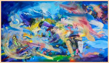 Original Abstract Expressionism Abstract Paintings by Simon Boyd