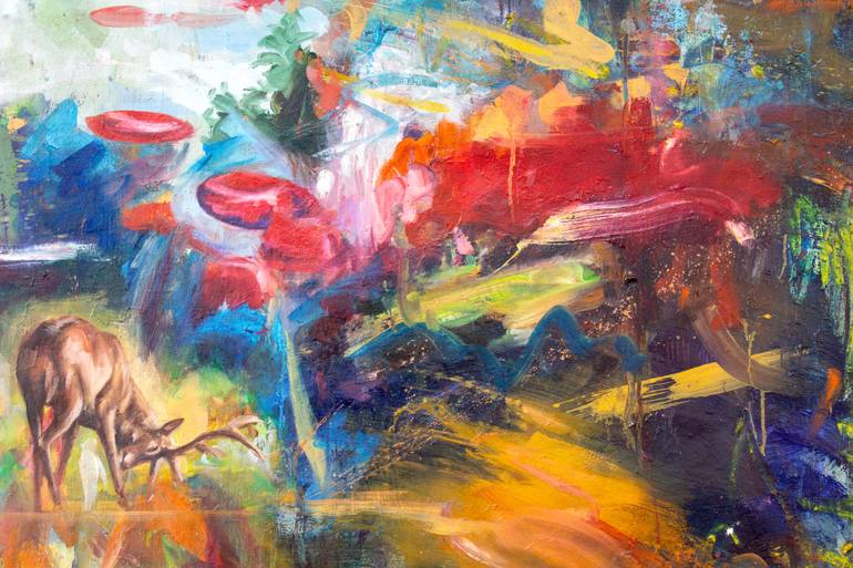 Original Figurative Abstract Painting by Simon Boyd