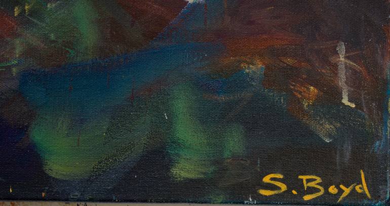 Original Abstract Painting by Simon Boyd