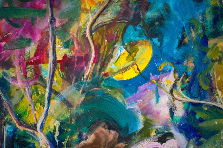 Original Abstract Painting by Simon Boyd
