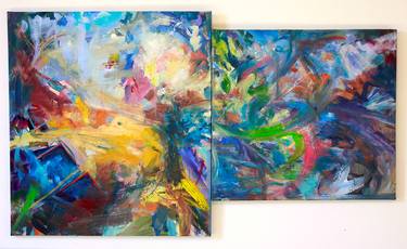 Original Abstract Paintings by Simon Boyd