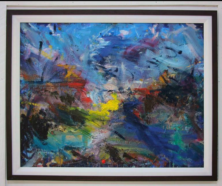 Original Abstract Painting by Simon Boyd