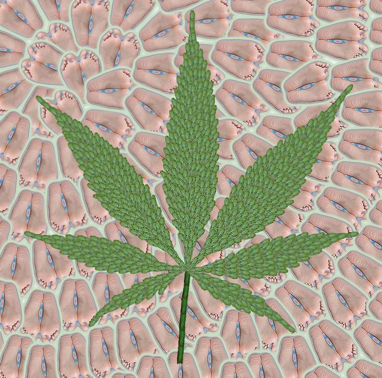 The Cannabis Cyrus New Media by David Smith