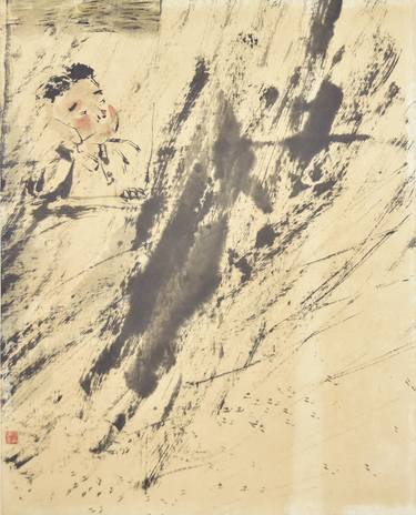 Original Black & White Nature Painting by Byeonghee Min