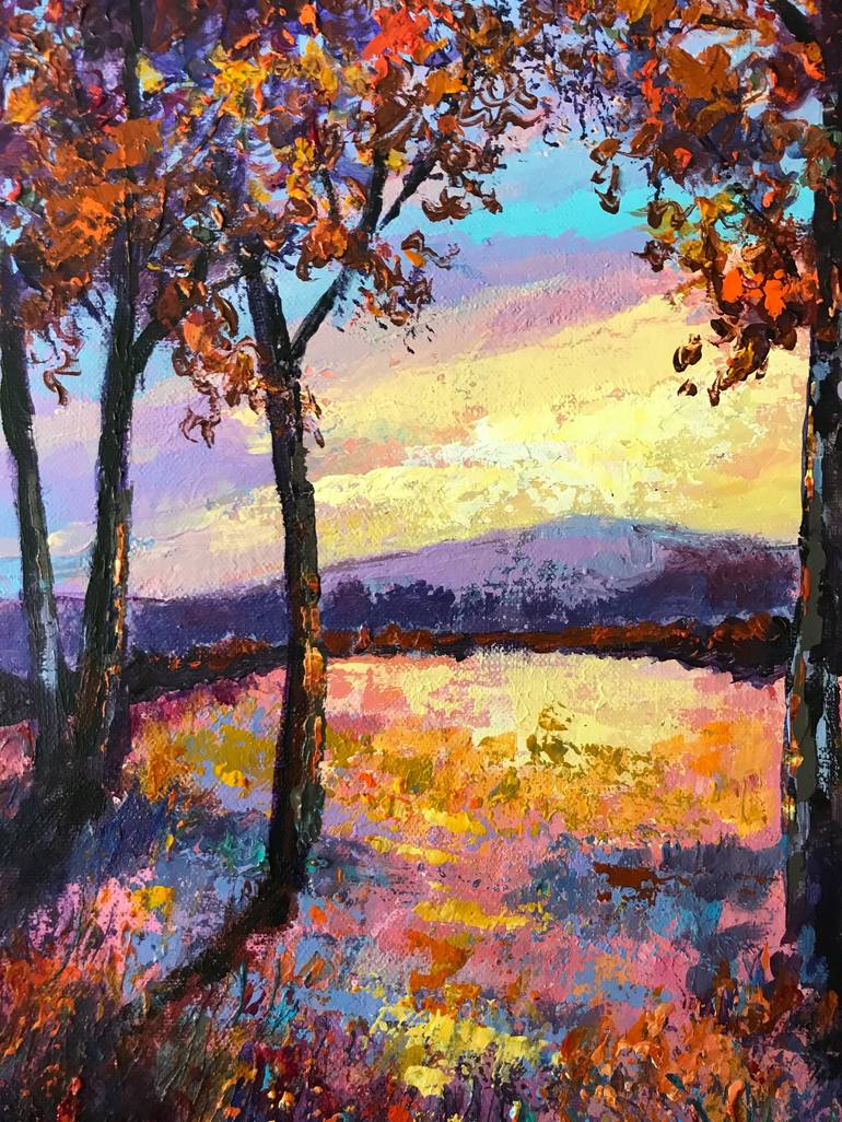 Original Landscape Painting by Colette Baumback