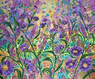 Original Floral Painting by Colette Baumback