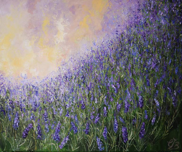 Original Impressionism Nature Painting by Colette Baumback