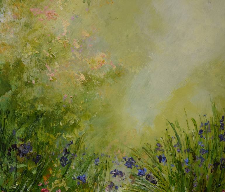 Secret Garden Painting by Colette Baumback | Saatchi Art