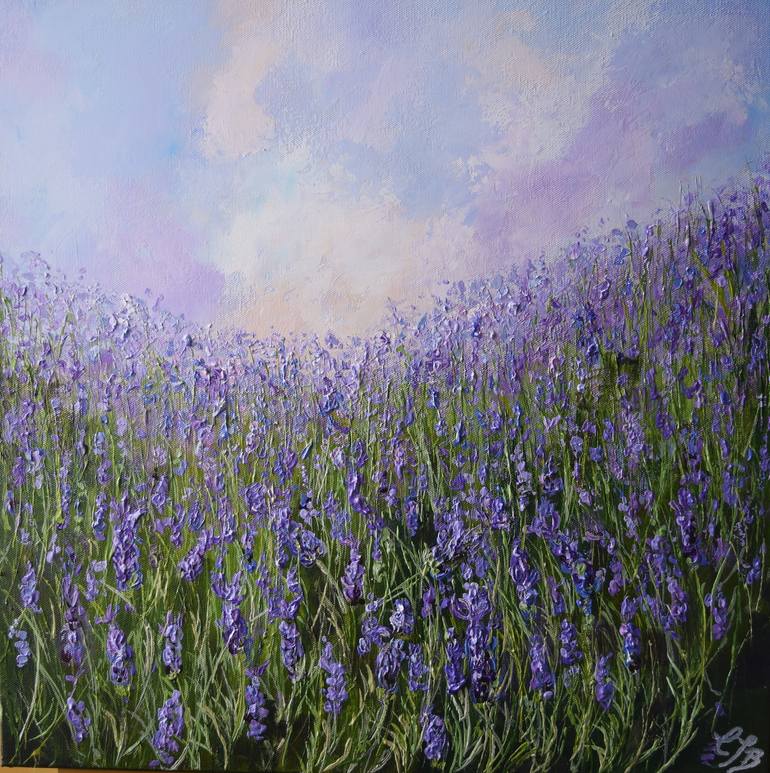 Lavender Mist Painting by Colette Baumback  Saatchi Art