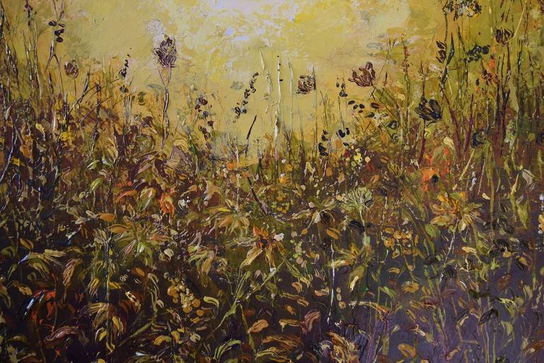 Original Impressionism Landscape Painting by Colette Baumback