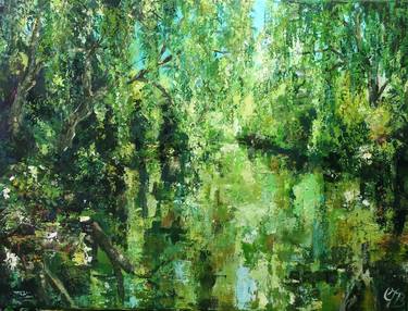 Original Impressionism Landscape Paintings by Colette Baumback
