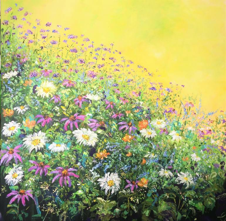 A Secret Garden Painting by Colette Baumback