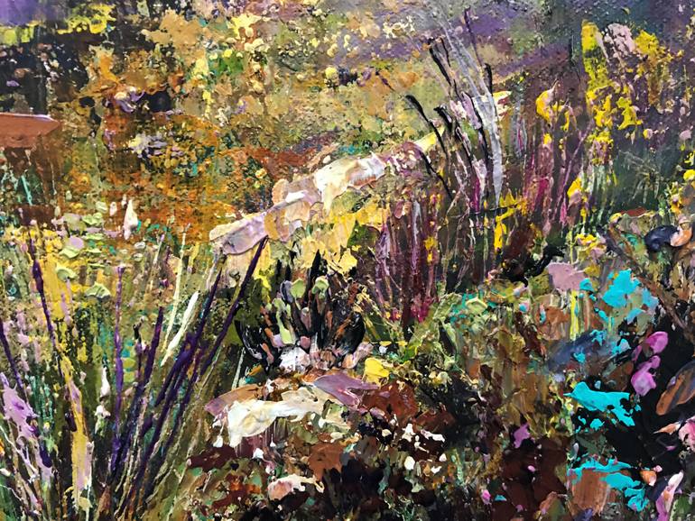 Original Impressionism Landscape Painting by Colette Baumback