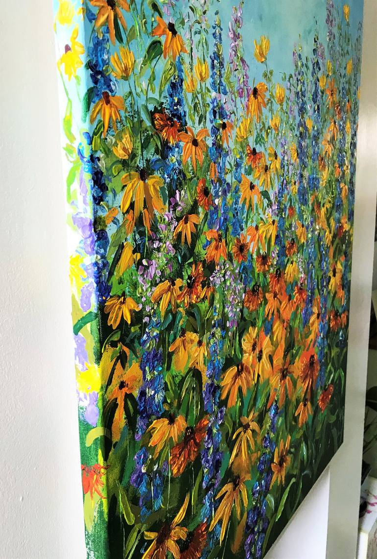 Original Floral Painting by Colette Baumback