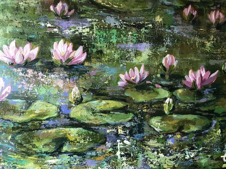 Original Impressionism Water Painting by Colette Baumback