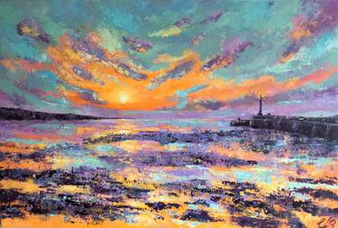 Original Seascape Paintings by Colette Baumback