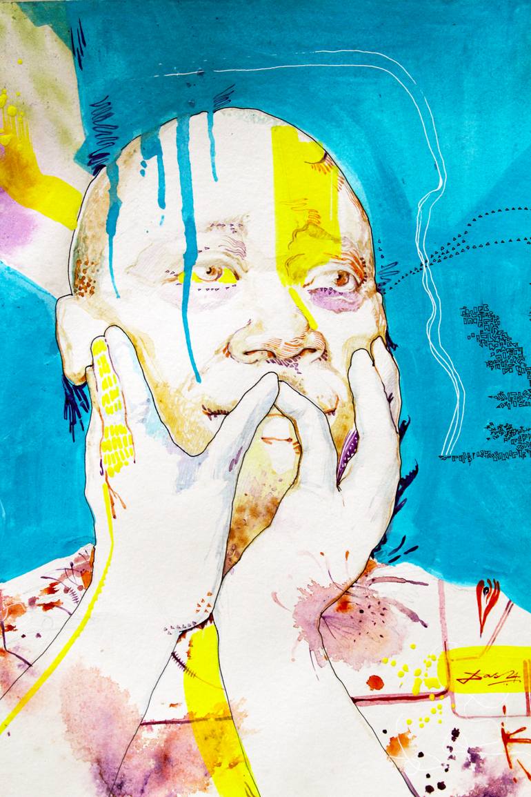 Original Conceptual Music Painting by Biswajit Das