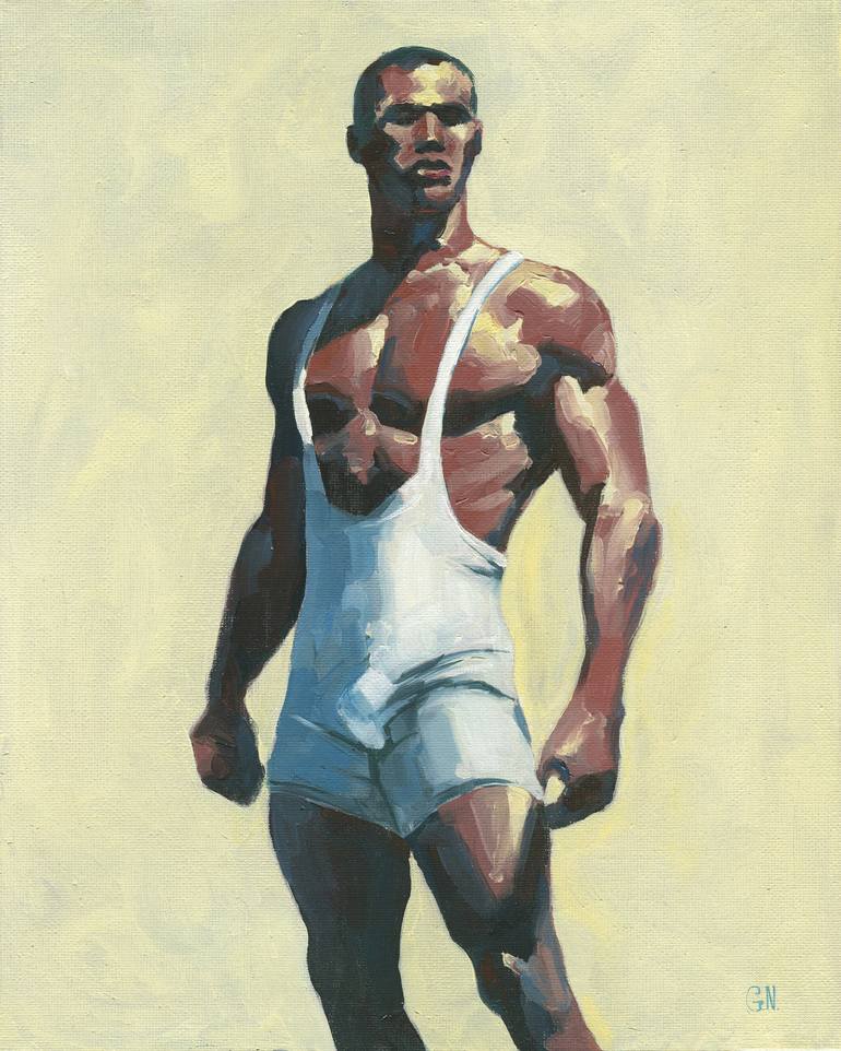 Print of Impressionism Men Paintings by Goodvin Nerko