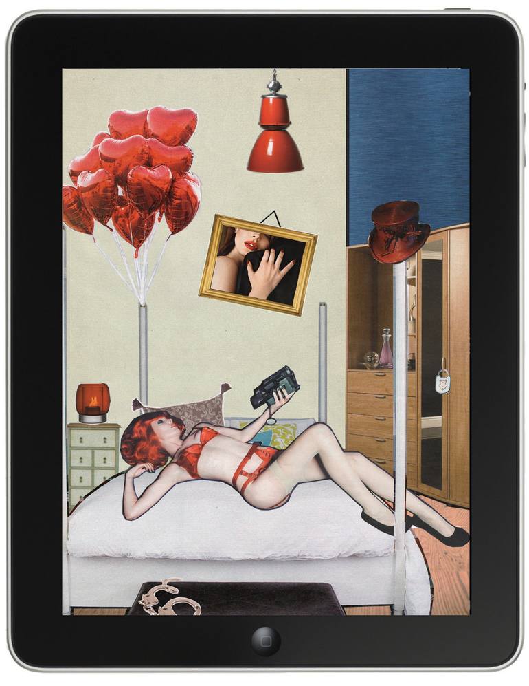 Make Love, Not Porn Printmaking by Stuart Cannell | Saatchi Art