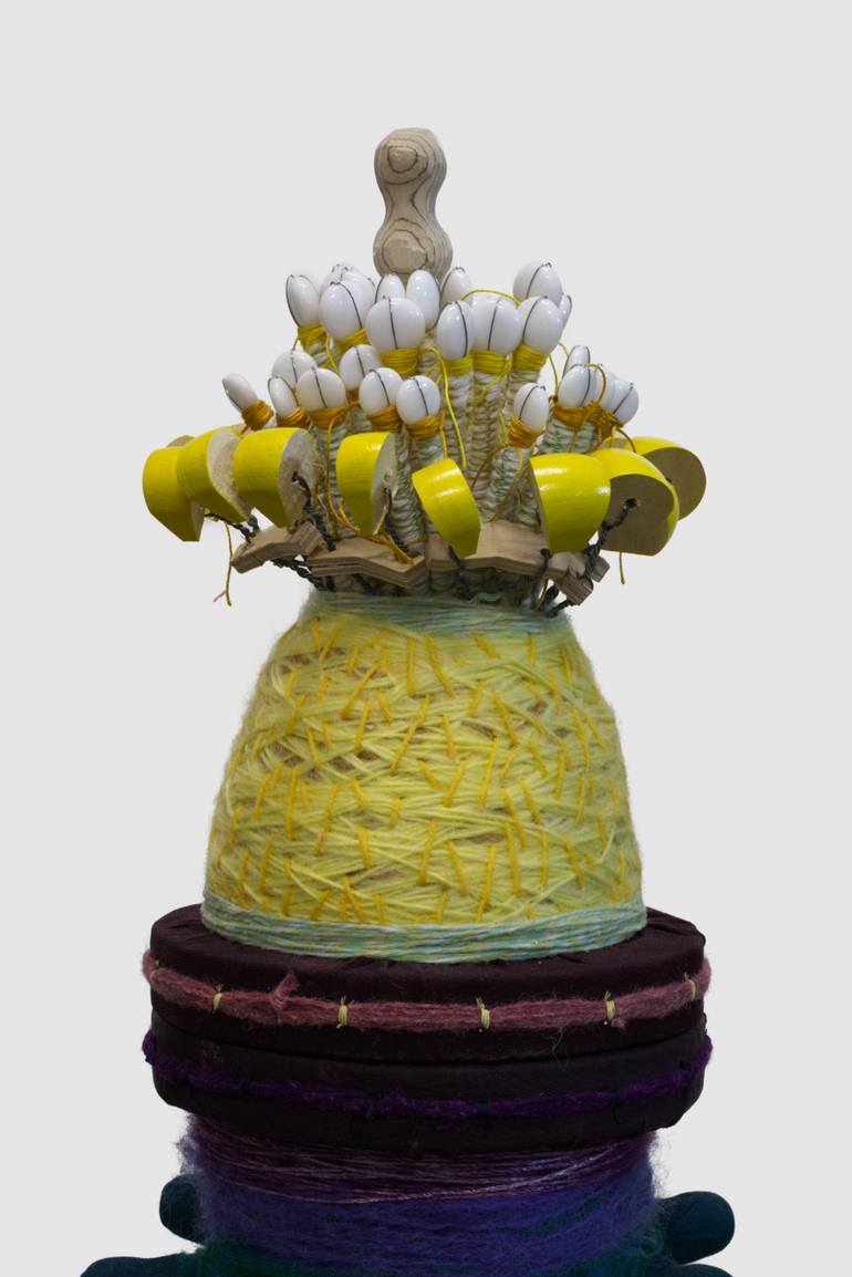 Original Abstract Nature Sculpture by Sandra Catsburg
