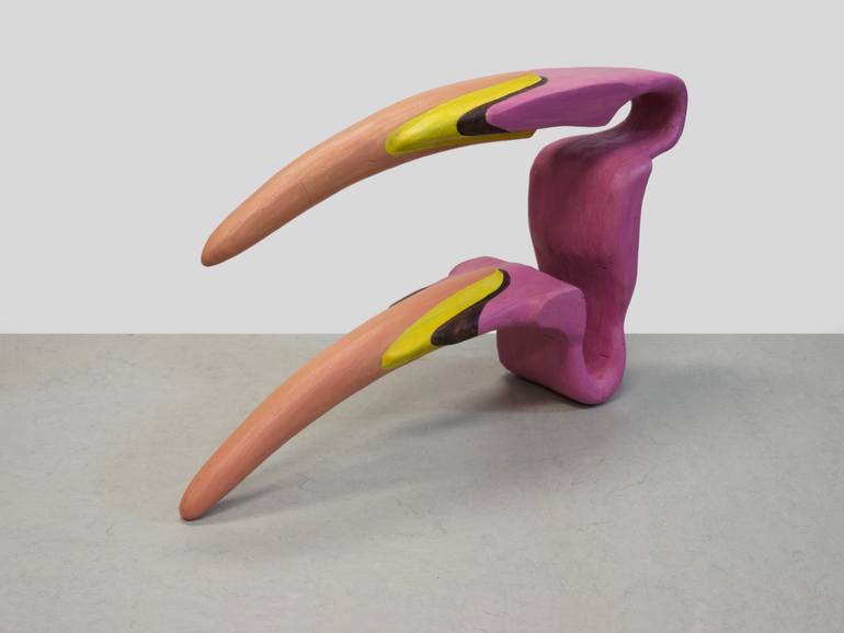 Original Abstract Animal Sculpture by Sandra Catsburg