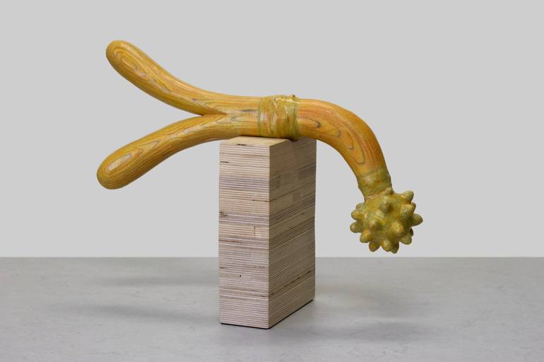 Original Abstract Animal Sculpture by Sandra Catsburg