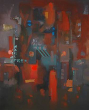 Original Abstract Painting by Barry Andrews