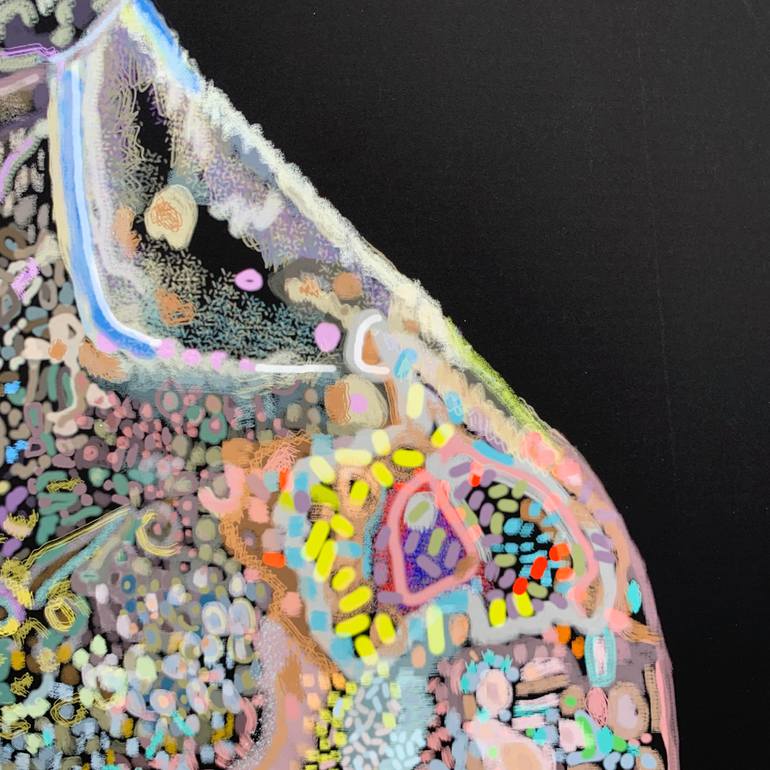 Original Abstract People Mixed Media by Paris Tremayne
