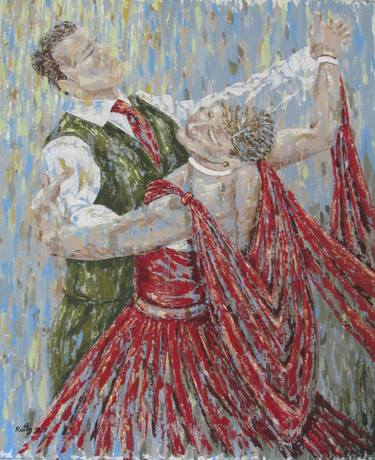 Print of Impressionism Performing Arts Paintings by Ruthy Gold