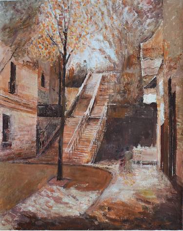 "Stairs in Montmartre" thumb