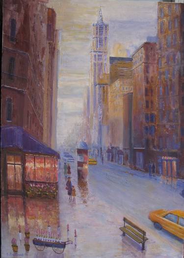"On Broadway 1930", NYC thumb