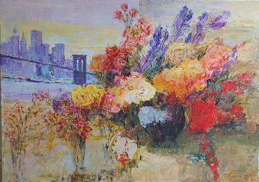 Print of Floral Paintings by Slobodan Paunovic