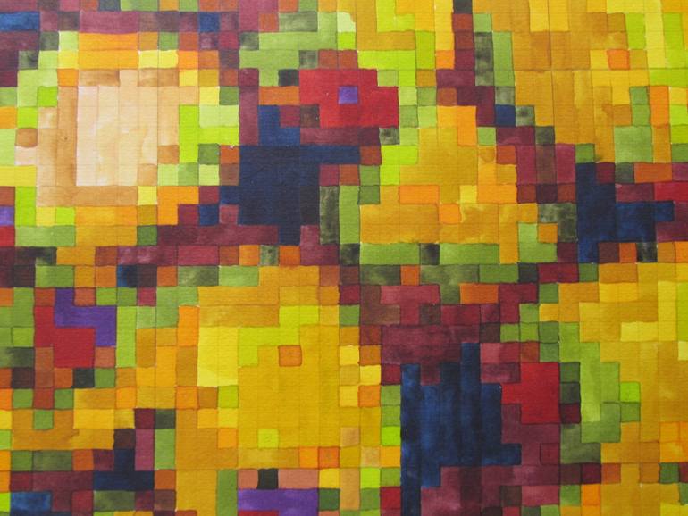 Original Impressionism Still Life Painting by Teresa Fieltrovitz