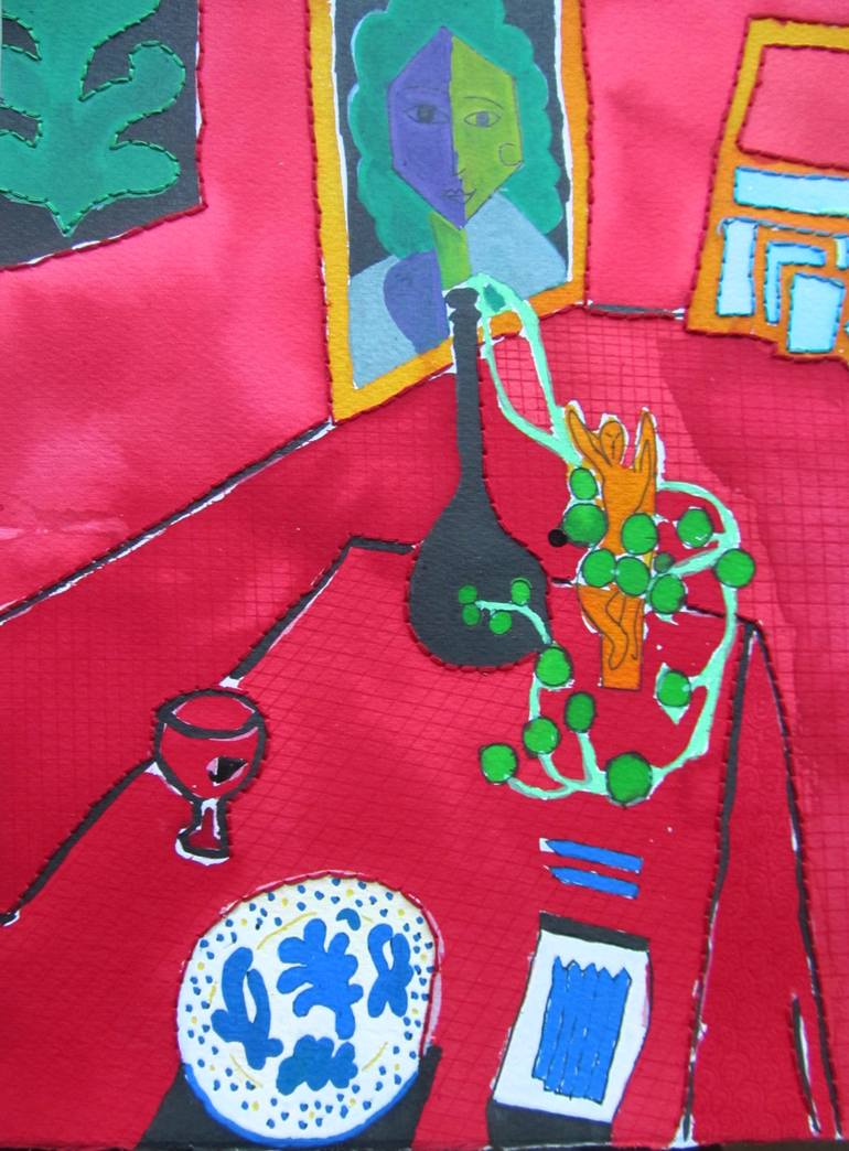 Original Expressionism Other Painting by Teresa Fieltrovitz
