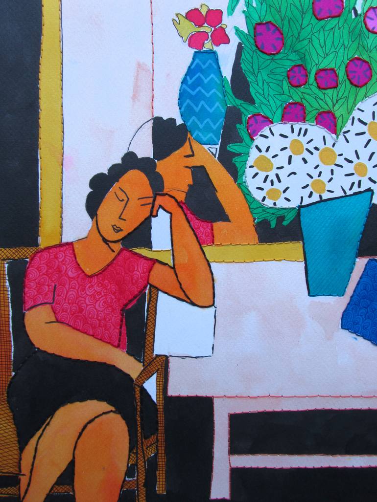 Original Expressionism Other Painting by Teresa Fieltrovitz
