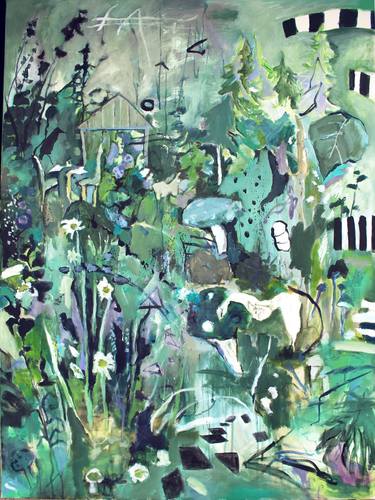 Original Contemporary Abstract Paintings by Gulyás Edina