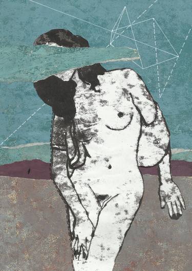 Original Erotic Collage by Ewelina Turkot
