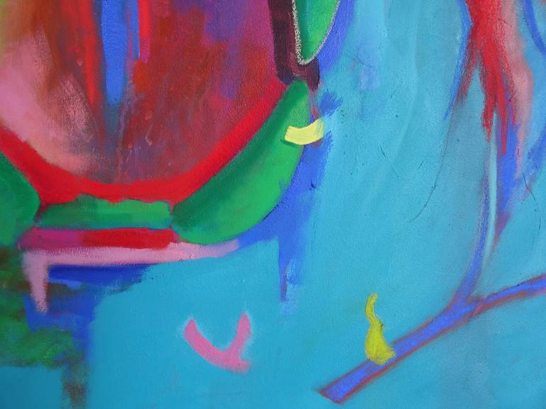 Original Painterly Abstraction Abstract Painting by Daria Zapala