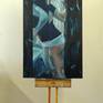 on easel