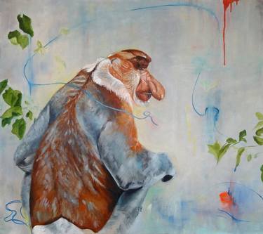 Original Fine Art Animal Paintings by Pala Island