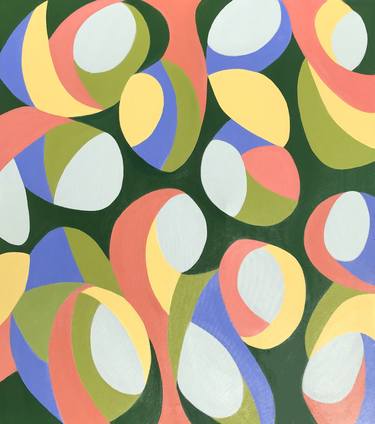 Print of Patterns Paintings by Gregg Simpson