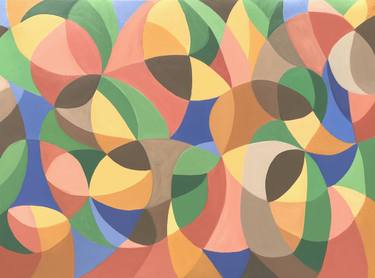 Print of Patterns Paintings by Gregg Simpson