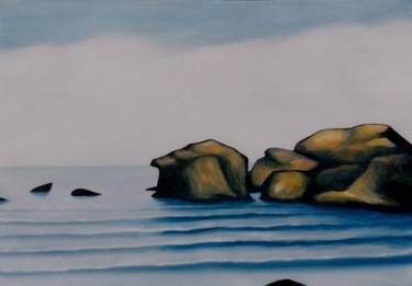 Print of Realism Beach Paintings by Gregg Simpson