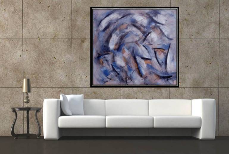 Original Abstract Expressionism Abstract Painting by Gregg Simpson