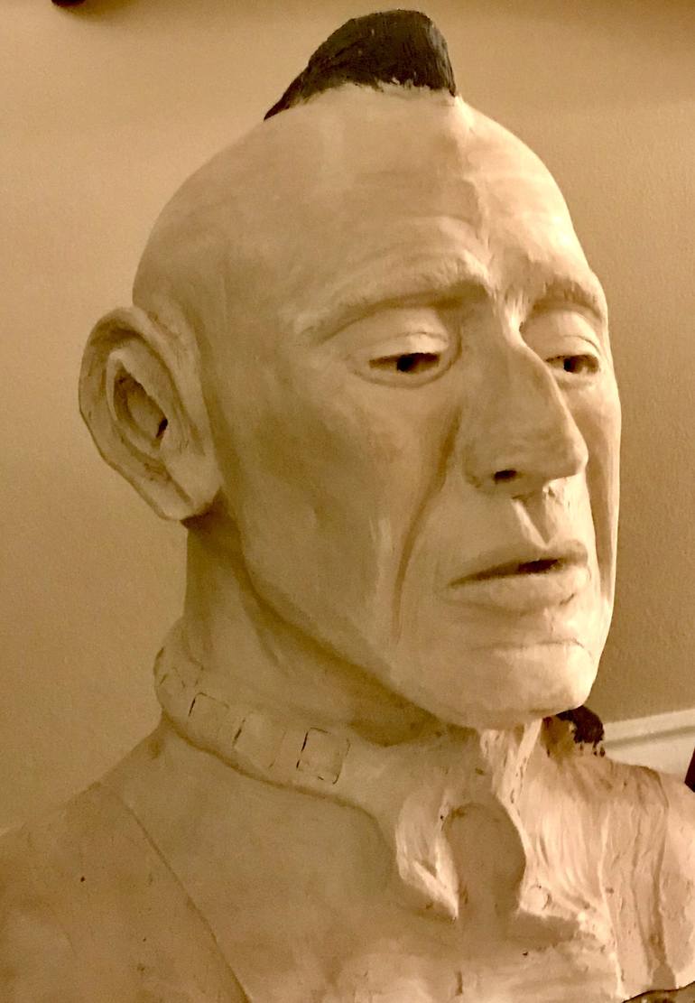 Original Portrait Sculpture by Harpo Park