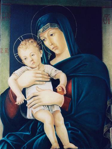 "madonna greca" REPRODUCTION BY GIOVANNI BELLINI thumb